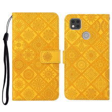 Load image into Gallery viewer, Ethnic Style Embossed Pattern Horizontal Flip Leather Case with Holder &amp; Card Slots &amp; Wallet &amp; Lanyard, For Xiaomi Redmi 9, For Xiaomi Redmi 9A, For Xiaomi Redmi 9C, For Xiaomi Redmi Note 9, For Xiaomi Redmi Note 9 Pro, For Xiaomi Mi 10 5G