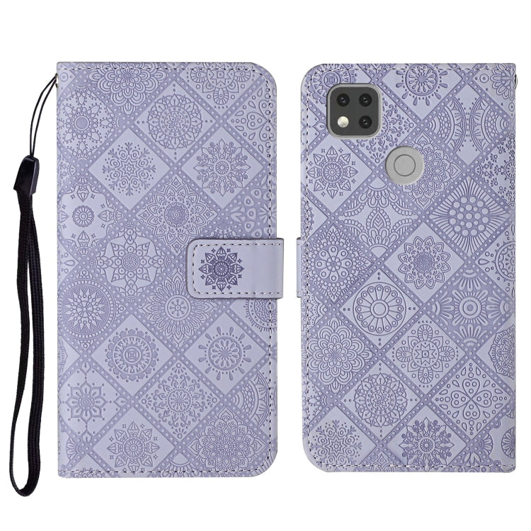 Ethnic Style Embossed Pattern Horizontal Flip Leather Case with Holder & Card Slots & Wallet & Lanyard, For Xiaomi Redmi 9, For Xiaomi Redmi 9A, For Xiaomi Redmi 9C, For Xiaomi Redmi Note 9, For Xiaomi Redmi Note 9 Pro, For Xiaomi Mi 10 5G