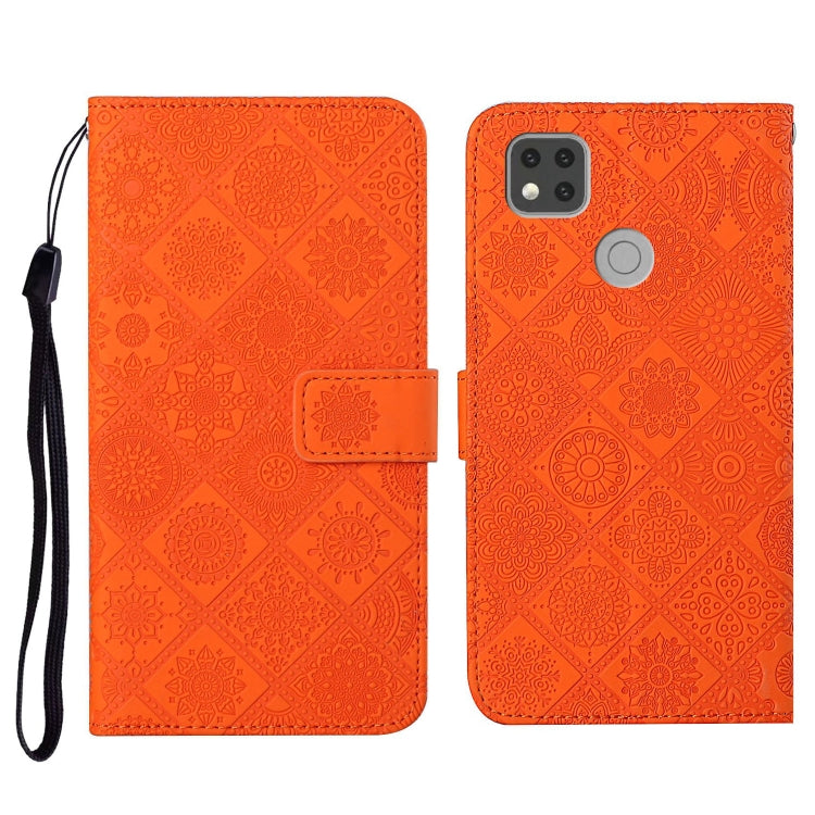 Ethnic Style Embossed Pattern Horizontal Flip Leather Case with Holder & Card Slots & Wallet & Lanyard, For Xiaomi Redmi 9, For Xiaomi Redmi 9A, For Xiaomi Redmi 9C, For Xiaomi Redmi Note 9, For Xiaomi Redmi Note 9 Pro, For Xiaomi Mi 10 5G