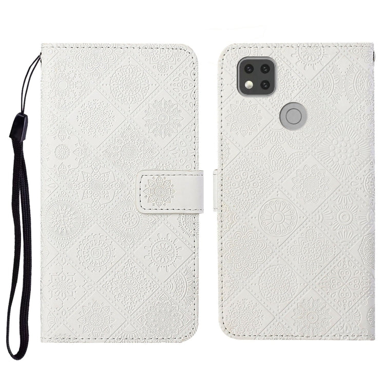 Ethnic Style Embossed Pattern Horizontal Flip Leather Case with Holder & Card Slots & Wallet & Lanyard, For Xiaomi Redmi 9, For Xiaomi Redmi 9A, For Xiaomi Redmi 9C, For Xiaomi Redmi Note 9, For Xiaomi Redmi Note 9 Pro, For Xiaomi Mi 10 5G
