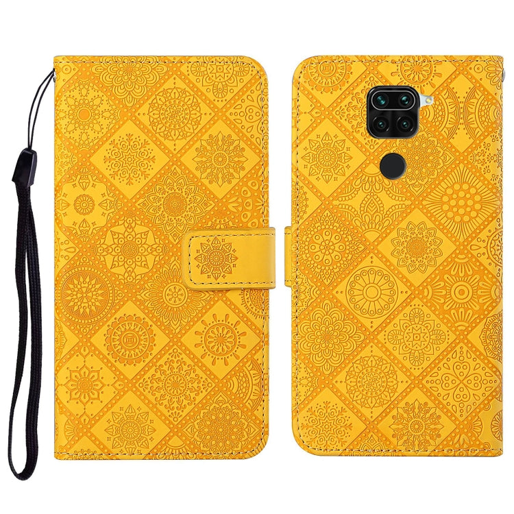 Ethnic Style Embossed Pattern Horizontal Flip Leather Case with Holder & Card Slots & Wallet & Lanyard, For Xiaomi Redmi 9, For Xiaomi Redmi 9A, For Xiaomi Redmi 9C, For Xiaomi Redmi Note 9, For Xiaomi Redmi Note 9 Pro, For Xiaomi Mi 10 5G