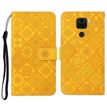 Load image into Gallery viewer, Ethnic Style Embossed Pattern Horizontal Flip Leather Case with Holder &amp; Card Slots &amp; Wallet &amp; Lanyard, For Xiaomi Redmi 9, For Xiaomi Redmi 9A, For Xiaomi Redmi 9C, For Xiaomi Redmi Note 9, For Xiaomi Redmi Note 9 Pro, For Xiaomi Mi 10 5G