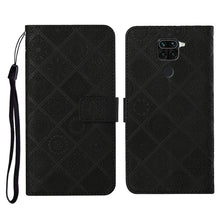 Load image into Gallery viewer, Ethnic Style Embossed Pattern Horizontal Flip Leather Case with Holder &amp; Card Slots &amp; Wallet &amp; Lanyard, For Xiaomi Redmi 9, For Xiaomi Redmi 9A, For Xiaomi Redmi 9C, For Xiaomi Redmi Note 9, For Xiaomi Redmi Note 9 Pro, For Xiaomi Mi 10 5G