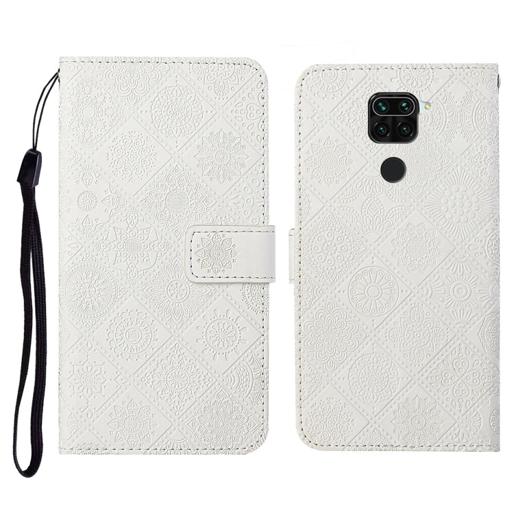 Ethnic Style Embossed Pattern Horizontal Flip Leather Case with Holder & Card Slots & Wallet & Lanyard, For Xiaomi Redmi 9, For Xiaomi Redmi 9A, For Xiaomi Redmi 9C, For Xiaomi Redmi Note 9, For Xiaomi Redmi Note 9 Pro, For Xiaomi Mi 10 5G