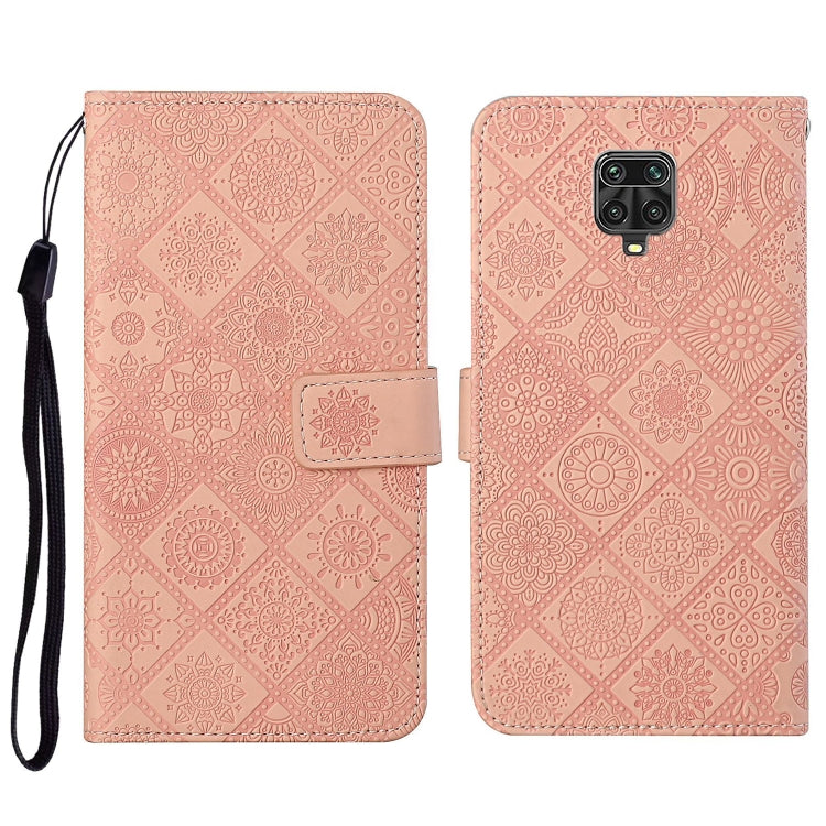Ethnic Style Embossed Pattern Horizontal Flip Leather Case with Holder & Card Slots & Wallet & Lanyard, For Xiaomi Redmi 9, For Xiaomi Redmi 9A, For Xiaomi Redmi 9C, For Xiaomi Redmi Note 9, For Xiaomi Redmi Note 9 Pro, For Xiaomi Mi 10 5G