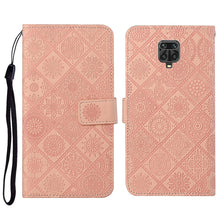 Load image into Gallery viewer, Ethnic Style Embossed Pattern Horizontal Flip Leather Case with Holder &amp; Card Slots &amp; Wallet &amp; Lanyard, For Xiaomi Redmi 9, For Xiaomi Redmi 9A, For Xiaomi Redmi 9C, For Xiaomi Redmi Note 9, For Xiaomi Redmi Note 9 Pro, For Xiaomi Mi 10 5G