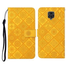 Load image into Gallery viewer, Ethnic Style Embossed Pattern Horizontal Flip Leather Case with Holder &amp; Card Slots &amp; Wallet &amp; Lanyard, For Xiaomi Redmi 9, For Xiaomi Redmi 9A, For Xiaomi Redmi 9C, For Xiaomi Redmi Note 9, For Xiaomi Redmi Note 9 Pro, For Xiaomi Mi 10 5G