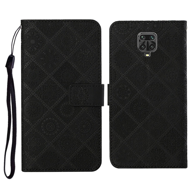 Ethnic Style Embossed Pattern Horizontal Flip Leather Case with Holder & Card Slots & Wallet & Lanyard, For Xiaomi Redmi 9, For Xiaomi Redmi 9A, For Xiaomi Redmi 9C, For Xiaomi Redmi Note 9, For Xiaomi Redmi Note 9 Pro, For Xiaomi Mi 10 5G