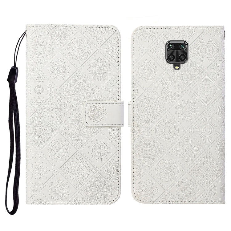 Ethnic Style Embossed Pattern Horizontal Flip Leather Case with Holder & Card Slots & Wallet & Lanyard, For Xiaomi Redmi 9, For Xiaomi Redmi 9A, For Xiaomi Redmi 9C, For Xiaomi Redmi Note 9, For Xiaomi Redmi Note 9 Pro, For Xiaomi Mi 10 5G