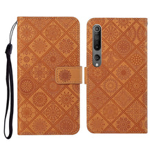 Load image into Gallery viewer, Ethnic Style Embossed Pattern Horizontal Flip Leather Case with Holder &amp; Card Slots &amp; Wallet &amp; Lanyard, For Xiaomi Redmi 9, For Xiaomi Redmi 9A, For Xiaomi Redmi 9C, For Xiaomi Redmi Note 9, For Xiaomi Redmi Note 9 Pro, For Xiaomi Mi 10 5G