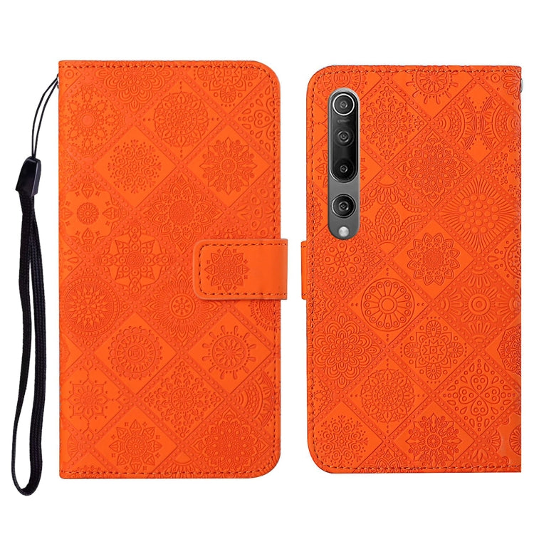 Ethnic Style Embossed Pattern Horizontal Flip Leather Case with Holder & Card Slots & Wallet & Lanyard, For Xiaomi Redmi 9, For Xiaomi Redmi 9A, For Xiaomi Redmi 9C, For Xiaomi Redmi Note 9, For Xiaomi Redmi Note 9 Pro, For Xiaomi Mi 10 5G