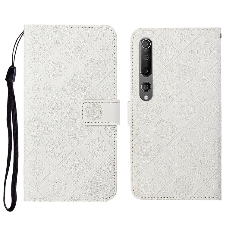 Ethnic Style Embossed Pattern Horizontal Flip Leather Case with Holder & Card Slots & Wallet & Lanyard, For Xiaomi Redmi 9, For Xiaomi Redmi 9A, For Xiaomi Redmi 9C, For Xiaomi Redmi Note 9, For Xiaomi Redmi Note 9 Pro, For Xiaomi Mi 10 5G