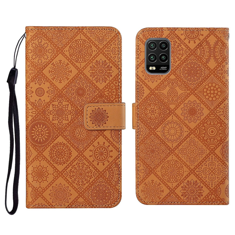 Ethnic Style Embossed Pattern Horizontal Flip Leather Case with Holder & Card Slots & Wallet & Lanyard, For Xiaomi Mi 10 Lite 5G, For Xiaomi Mi 10T 5G, For Xiaomi Mi 10T Lite 5G, For Xiaomi Mi Note 10 Lite, For Xiaomi Mi Note 10 / 10 Pro