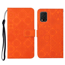 Load image into Gallery viewer, Ethnic Style Embossed Pattern Horizontal Flip Leather Case with Holder &amp; Card Slots &amp; Wallet &amp; Lanyard, For Xiaomi Mi 10 Lite 5G, For Xiaomi Mi 10T 5G, For Xiaomi Mi 10T Lite 5G, For Xiaomi Mi Note 10 Lite, For Xiaomi Mi Note 10 / 10 Pro