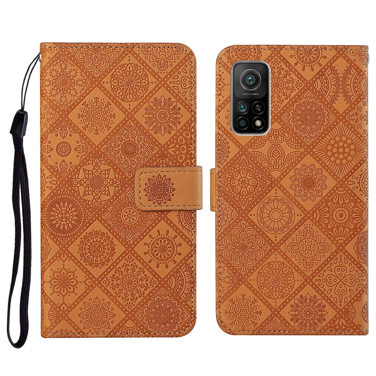 Ethnic Style Embossed Pattern Horizontal Flip Leather Case with Holder & Card Slots & Wallet & Lanyard, For Xiaomi Mi 10 Lite 5G, For Xiaomi Mi 10T 5G, For Xiaomi Mi 10T Lite 5G, For Xiaomi Mi Note 10 Lite, For Xiaomi Mi Note 10 / 10 Pro