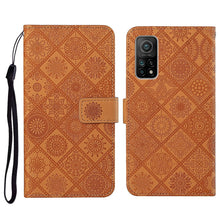 Load image into Gallery viewer, Ethnic Style Embossed Pattern Horizontal Flip Leather Case with Holder &amp; Card Slots &amp; Wallet &amp; Lanyard, For Xiaomi Mi 10 Lite 5G, For Xiaomi Mi 10T 5G, For Xiaomi Mi 10T Lite 5G, For Xiaomi Mi Note 10 Lite, For Xiaomi Mi Note 10 / 10 Pro