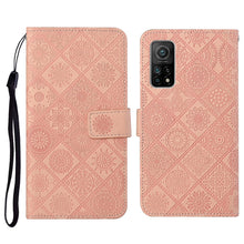 Load image into Gallery viewer, Ethnic Style Embossed Pattern Horizontal Flip Leather Case with Holder &amp; Card Slots &amp; Wallet &amp; Lanyard, For Xiaomi Mi 10 Lite 5G, For Xiaomi Mi 10T 5G, For Xiaomi Mi 10T Lite 5G, For Xiaomi Mi Note 10 Lite, For Xiaomi Mi Note 10 / 10 Pro