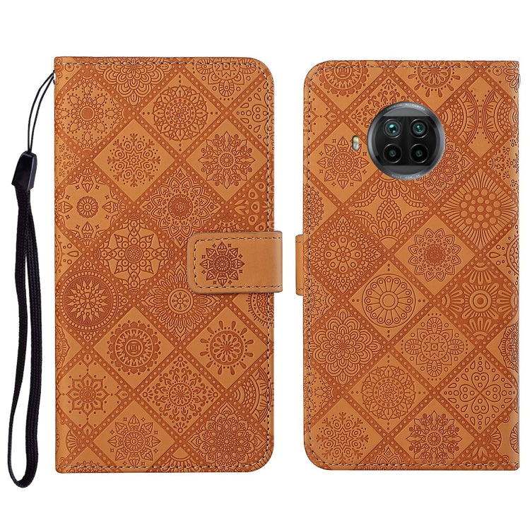 Ethnic Style Embossed Pattern Horizontal Flip Leather Case with Holder & Card Slots & Wallet & Lanyard, For Xiaomi Mi 10 Lite 5G, For Xiaomi Mi 10T 5G, For Xiaomi Mi 10T Lite 5G, For Xiaomi Mi Note 10 Lite, For Xiaomi Mi Note 10 / 10 Pro