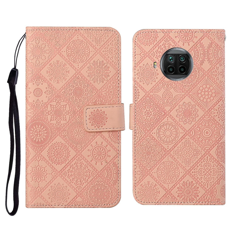 Ethnic Style Embossed Pattern Horizontal Flip Leather Case with Holder & Card Slots & Wallet & Lanyard, For Xiaomi Mi 10 Lite 5G, For Xiaomi Mi 10T 5G, For Xiaomi Mi 10T Lite 5G, For Xiaomi Mi Note 10 Lite, For Xiaomi Mi Note 10 / 10 Pro