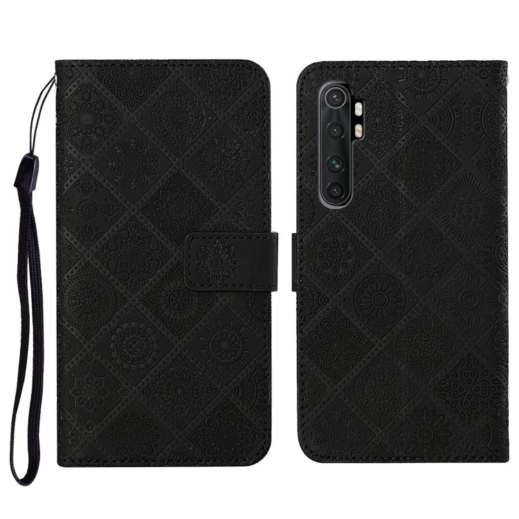 Ethnic Style Embossed Pattern Horizontal Flip Leather Case with Holder & Card Slots & Wallet & Lanyard, For Xiaomi Mi 10 Lite 5G, For Xiaomi Mi 10T 5G, For Xiaomi Mi 10T Lite 5G, For Xiaomi Mi Note 10 Lite, For Xiaomi Mi Note 10 / 10 Pro