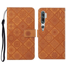 Load image into Gallery viewer, Ethnic Style Embossed Pattern Horizontal Flip Leather Case with Holder &amp; Card Slots &amp; Wallet &amp; Lanyard, For Xiaomi Mi 10 Lite 5G, For Xiaomi Mi 10T 5G, For Xiaomi Mi 10T Lite 5G, For Xiaomi Mi Note 10 Lite, For Xiaomi Mi Note 10 / 10 Pro