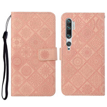 Load image into Gallery viewer, Ethnic Style Embossed Pattern Horizontal Flip Leather Case with Holder &amp; Card Slots &amp; Wallet &amp; Lanyard, For Xiaomi Mi 10 Lite 5G, For Xiaomi Mi 10T 5G, For Xiaomi Mi 10T Lite 5G, For Xiaomi Mi Note 10 Lite, For Xiaomi Mi Note 10 / 10 Pro
