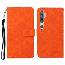 Load image into Gallery viewer, Ethnic Style Embossed Pattern Horizontal Flip Leather Case with Holder &amp; Card Slots &amp; Wallet &amp; Lanyard, For Xiaomi Mi 10 Lite 5G, For Xiaomi Mi 10T 5G, For Xiaomi Mi 10T Lite 5G, For Xiaomi Mi Note 10 Lite, For Xiaomi Mi Note 10 / 10 Pro