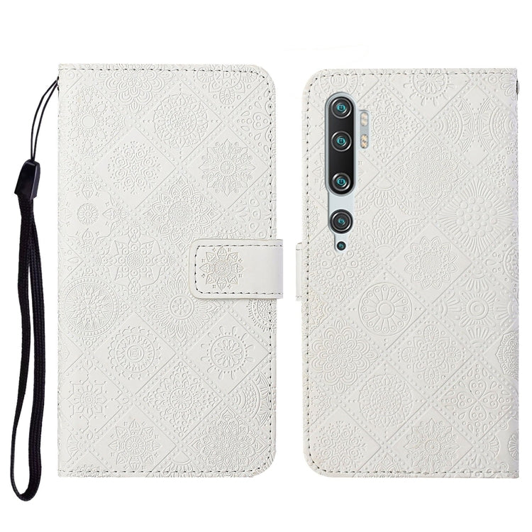 Ethnic Style Embossed Pattern Horizontal Flip Leather Case with Holder & Card Slots & Wallet & Lanyard, For Xiaomi Mi 10 Lite 5G, For Xiaomi Mi 10T 5G, For Xiaomi Mi 10T Lite 5G, For Xiaomi Mi Note 10 Lite, For Xiaomi Mi Note 10 / 10 Pro