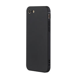 Straight Edge Solid Color TPU Shockproof Case, For iPhone SE 2022 / SE 2020 / 8 / 7, For iPhone 7 Plus / 8 Plus, For iPhone XR