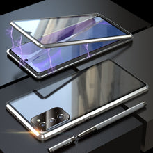 Load image into Gallery viewer, Magnetic Metal Frame Double-sided Tempered Glass Case, For Samsung Galaxy Note20, For Samsung Galaxy Note20 Ultra