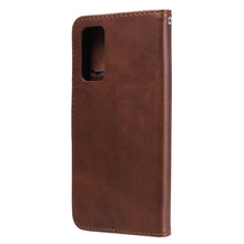 Load image into Gallery viewer, Fashion Calf Texture Zipper Horizontal Flip Leather Case with Stand &amp; Card Slots &amp; Wallet Function, For Samsung Galaxy S20 FE, For Xiaomi Poco X3 NFC