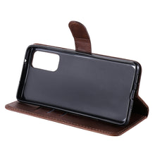 Load image into Gallery viewer, Fashion Calf Texture Zipper Horizontal Flip Leather Case with Stand &amp; Card Slots &amp; Wallet Function, For Samsung Galaxy S20 FE, For Xiaomi Poco X3 NFC
