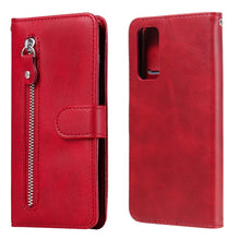 Load image into Gallery viewer, Fashion Calf Texture Zipper Horizontal Flip Leather Case with Stand &amp; Card Slots &amp; Wallet Function, For Samsung Galaxy S20 FE, For Xiaomi Poco X3 NFC