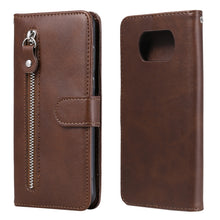 Load image into Gallery viewer, Fashion Calf Texture Zipper Horizontal Flip Leather Case with Stand &amp; Card Slots &amp; Wallet Function, For Samsung Galaxy S20 FE, For Xiaomi Poco X3 NFC