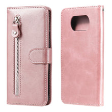 Load image into Gallery viewer, Fashion Calf Texture Zipper Horizontal Flip Leather Case with Stand &amp; Card Slots &amp; Wallet Function, For Samsung Galaxy S20 FE, For Xiaomi Poco X3 NFC