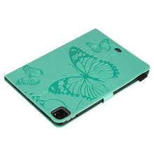 Load image into Gallery viewer, Pressed Printing Butterfly Pattern Horizontal Flip Leather Case with Holder &amp; Card Slots &amp; Wallet &amp; Sleep / Wake-up Function, For iPad Air 2022 / 2020 10.9 /iPad Pro 11 2020 / 2018, For Lenovo Tab M10 Plus TB-X606F, For Samsung Galaxy S6 Lite P610     ...