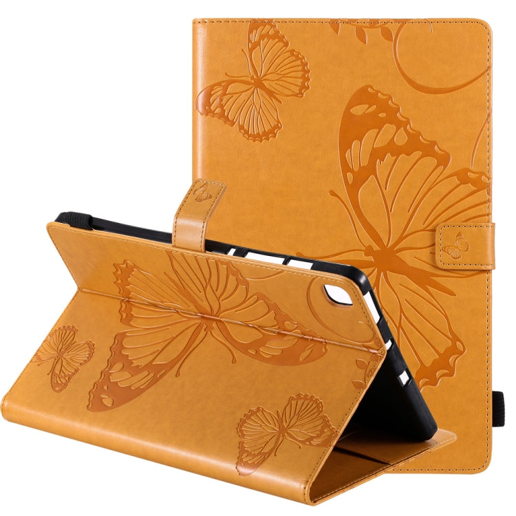 Pressed Printing Butterfly Pattern Horizontal Flip Leather Case with Holder & Card Slots & Wallet & Sleep / Wake-up Function, For iPad Air 2022 / 2020 10.9 /iPad Pro 11 2020 / 2018, For Lenovo Tab M10 Plus TB-X606F, For Samsung Galaxy S6 Lite P610     ...