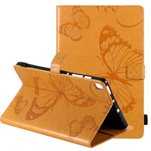 Load image into Gallery viewer, Pressed Printing Butterfly Pattern Horizontal Flip Leather Case with Holder &amp; Card Slots &amp; Wallet &amp; Sleep / Wake-up Function, For iPad Air 2022 / 2020 10.9 /iPad Pro 11 2020 / 2018, For Lenovo Tab M10 Plus TB-X606F, For Samsung Galaxy S6 Lite P610     ...
