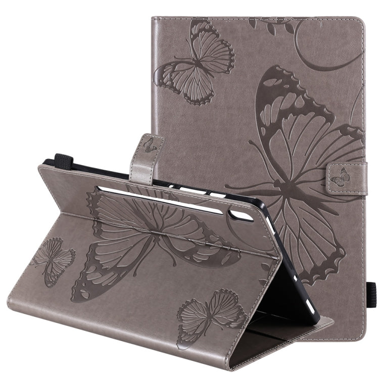 Pressed Printing Butterfly Pattern Horizontal Flip Leather Case with Holder & Card Slots & Wallet & Sleep / Wake-up Function, For iPad Air 2022 / 2020 10.9 /iPad Pro 11 2020 / 2018, For Lenovo Tab M10 Plus TB-X606F, For Samsung Galaxy S6 Lite P610     ...