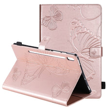 Load image into Gallery viewer, Pressed Printing Butterfly Pattern Horizontal Flip Leather Case with Holder &amp; Card Slots &amp; Wallet &amp; Sleep / Wake-up Function, For iPad Air 2022 / 2020 10.9 /iPad Pro 11 2020 / 2018, For Lenovo Tab M10 Plus TB-X606F, For Samsung Galaxy S6 Lite P610     ...