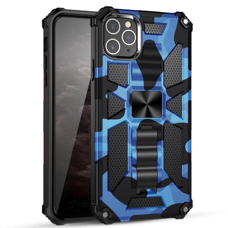 Camouflage Armor Shockproof TPU + PC Magnetic Protective Case with Holder, For iPhone 12 Pro Max, For iPhone 12 / 12 Pro