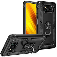 Load image into Gallery viewer, Shockproof TPU + PC Protective Case with 360 Degree Rotating Holder, For Xiaomi Poco X3 NFC