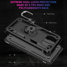Load image into Gallery viewer, Shockproof TPU + PC Protective Case with 360 Degree Rotating Holder, For Xiaomi Poco X3 NFC