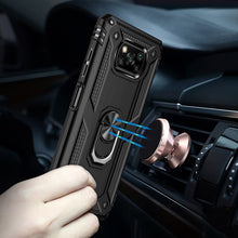 Load image into Gallery viewer, Shockproof TPU + PC Protective Case with 360 Degree Rotating Holder, For Xiaomi Poco X3 NFC