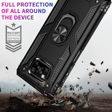 Load image into Gallery viewer, Shockproof TPU + PC Protective Case with 360 Degree Rotating Holder, For Xiaomi Poco X3 NFC