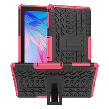 Load image into Gallery viewer, Tire Texture Shockproof TPU+PC Protective Case with Holder, For Huawei MatePad T10/T10S/Enjoy 2, For Xiaomi Mi 10T Lite 5G