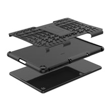 Load image into Gallery viewer, Tire Texture Shockproof TPU+PC Protective Case with Holder, For Huawei MatePad T10/T10S/Enjoy 2, For Xiaomi Mi 10T Lite 5G