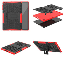 Load image into Gallery viewer, Tire Texture Shockproof TPU+PC Protective Case with Holder, For Huawei MatePad T10/T10S/Enjoy 2, For Xiaomi Mi 10T Lite 5G