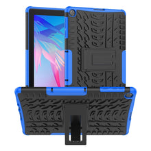 Load image into Gallery viewer, Tire Texture Shockproof TPU+PC Protective Case with Holder, For Huawei MatePad T10/T10S/Enjoy 2, For Xiaomi Mi 10T Lite 5G