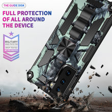 Load image into Gallery viewer, Camouflage Armor Shockproof TPU + PC Magnetic Protective Case with Holder, For Samsung Galaxy S21 5G, For Samsung Galaxy S21+ 5G, For Samsung Galaxy S21 Ultra 5G